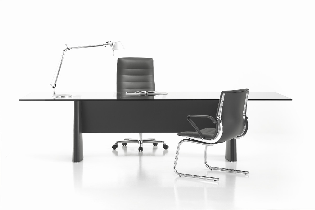 Pyramid Executive Desk by Polflex